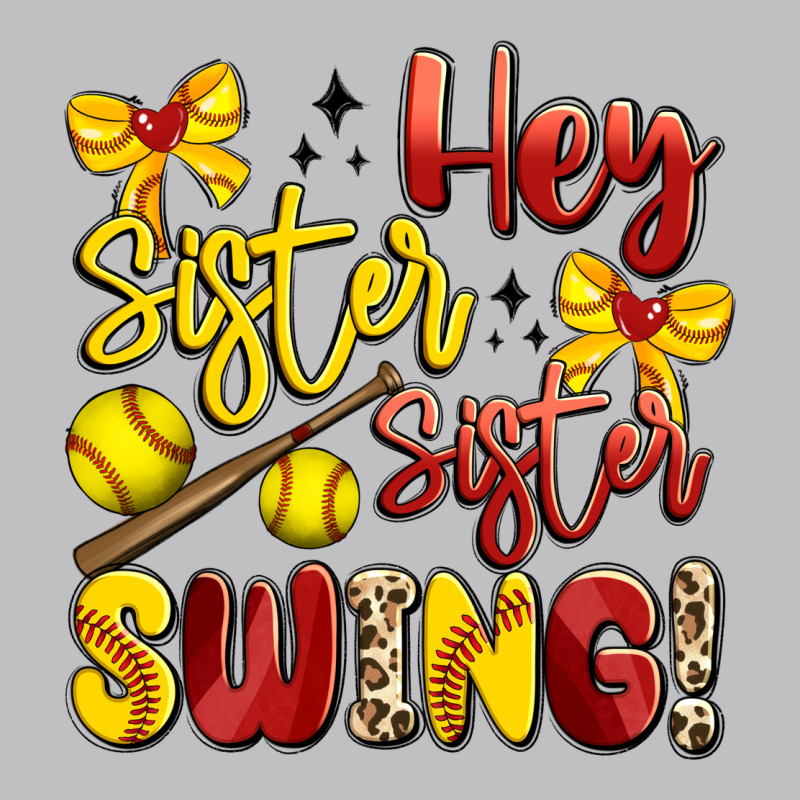 Hey Sister Sister Swing Softball Classic Tee by Artiststas | Teevron
