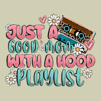 Just A Good Mom With A Hood Playlist Heavy Core Tee | Teevron