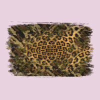 Camouflage Leopard Background Ladies Tee | Teevron