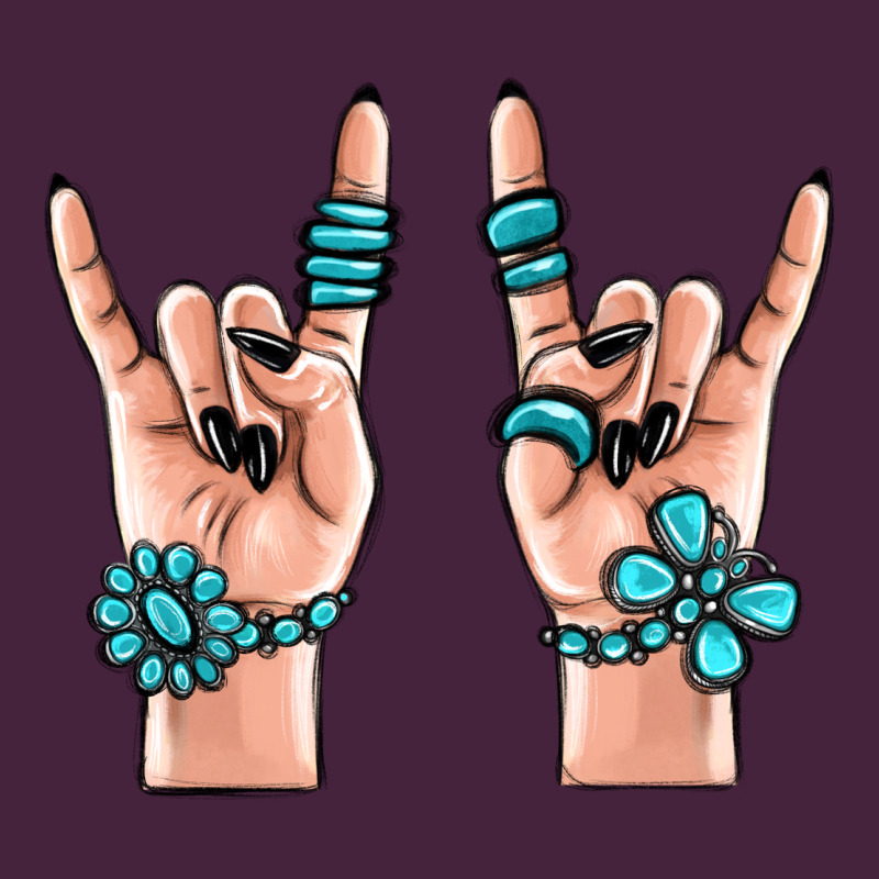 Gemstone Rock Hand Premium Tee by MaliasSmallBusiness | Teevron