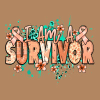 I Am A Survivor Peach Ribbon Long Sleeve Tee | Teevron