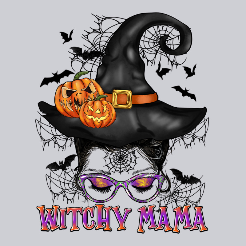 Witchy Mama Messy Bun Heavyweight Sweatshirt by CowGirlArtShop | Teevron