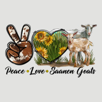 Peace Love Saanen Goats Classic Tee | Teevron