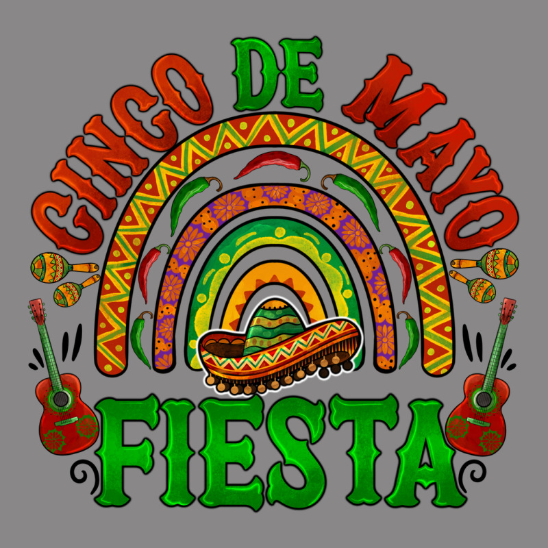 Cinco De Mayo Fiesta Rainbow Vintage Tee by BarkalooDesign | Teevron