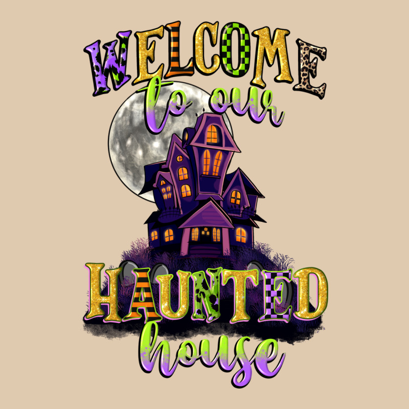Welcome To Our Haunted House Heavyweight Sweatshirt by CowGirlArtShop | Teevron