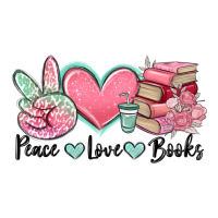 Peace Love Books Premium Tee | Teevron