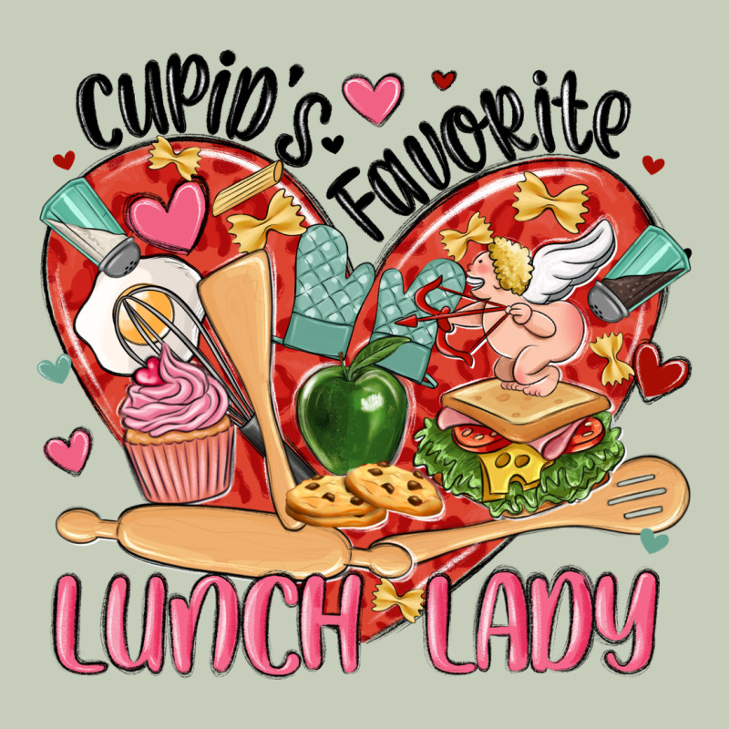 Cupids Favorite Lunch Lady Ladies Tee by MaliasSmallBusiness | Teevron