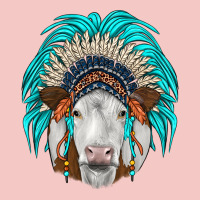 Simmental Indian Headdress Urban Heavy Tee | Teevron
