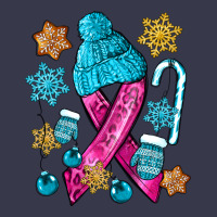 Winter Breast Cancer Ribbon Long Sleeve Tee | Teevron