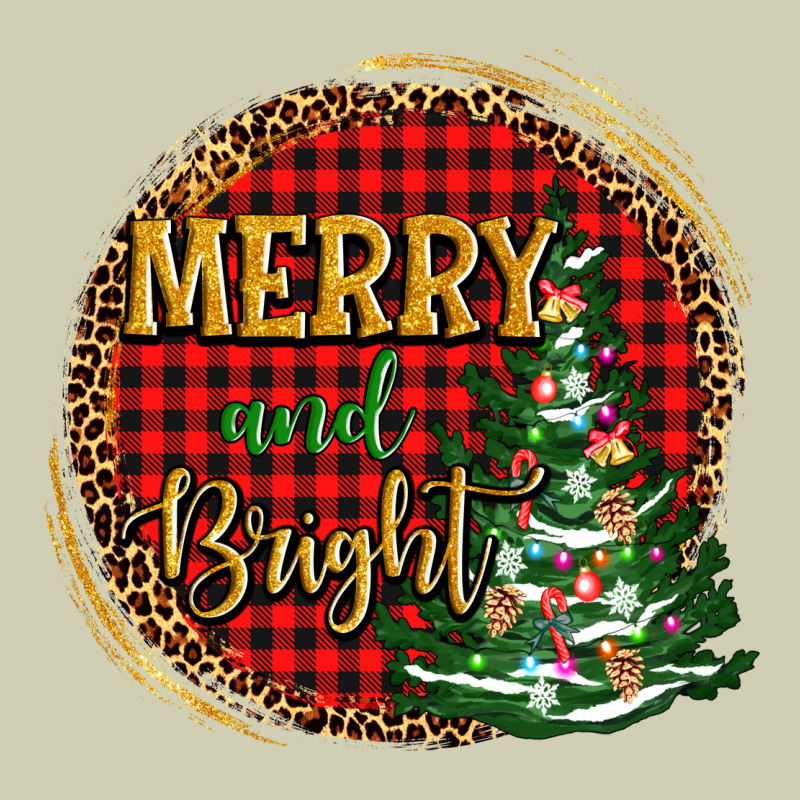 Merry And Bright Christmas Tree Heavy Core Tee by AdoDesignShop | Teevron