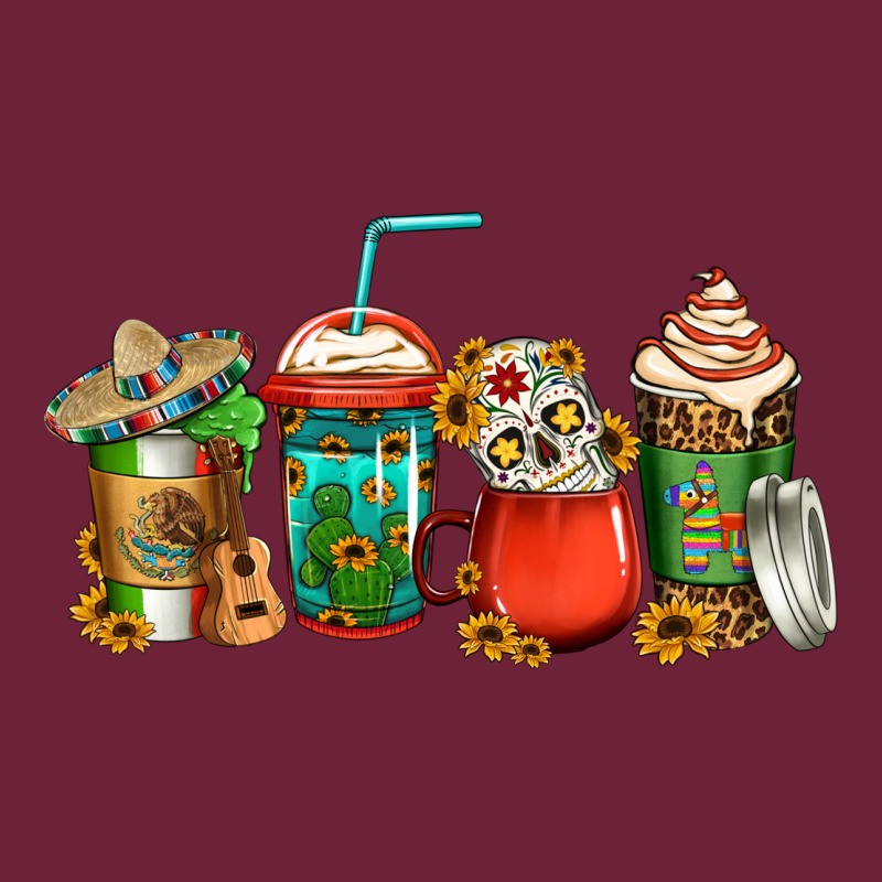Mexican Coffee Cups Long Sleeve Tee by Jasminsmagicworld | Teevron
