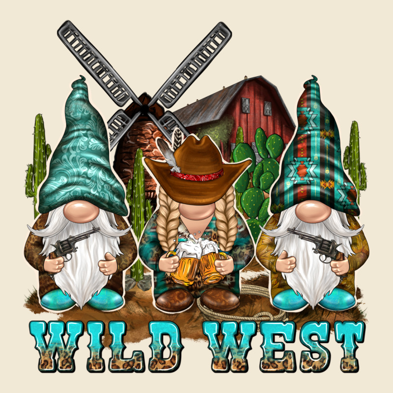 Wild West Gnomies Premium Tee by NancyCooperArtShop | Teevron