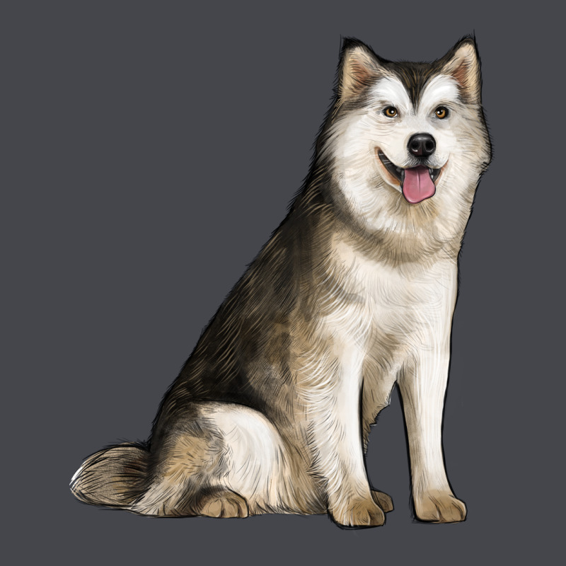 Alaskan Malamute Dog Classic Tee by LillyAllenDesigns | Teevron