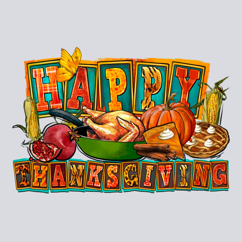 Happy Thanksgiving Zipper Hoodie by FaDigitalArtStudio | Teevron