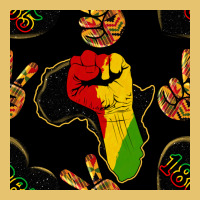 African Freedom Seamless Pattern Premium Sweatshirt | Teevron
