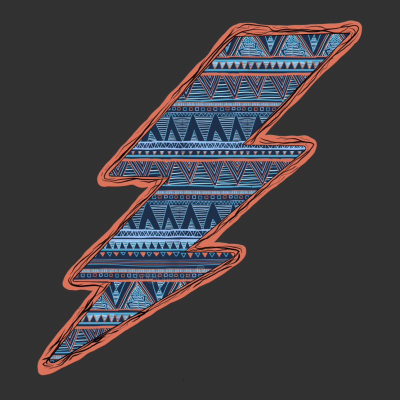 Western Orange Border Aztec Lightning Urban Heavy Tee by Bettercallsaul | Teevron