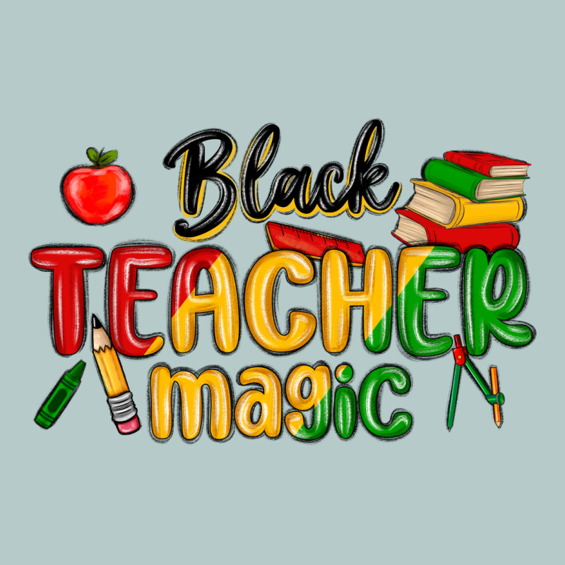 Black Teacher Magic Juneteenth Heavy Core Tee by MaliasSmallBusiness | Teevron