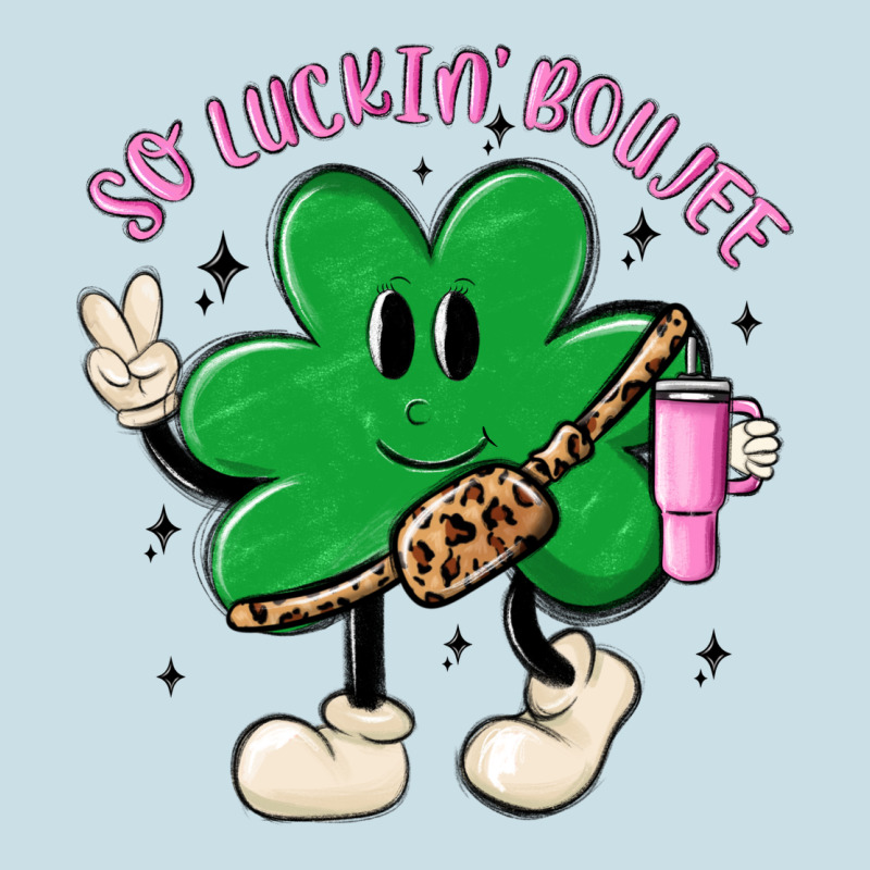So Luckin Boujee Ladies Tee by MaliasSmallBusiness | Teevron