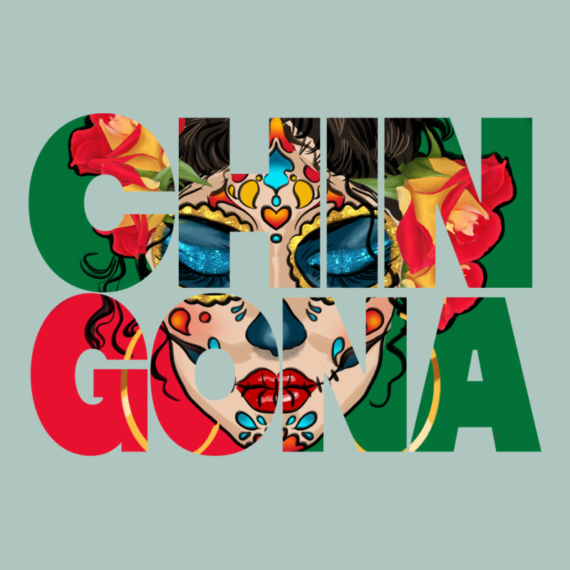 Chingona Sugar Skull Premium Sweatshirt by BundleAndBundleShop | Teevron