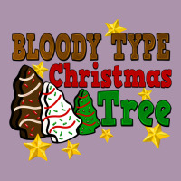 Bloody Type Christmas Tree Heavyweight Hoodie | Teevron
