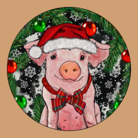 Sitting Pig Christmas Vintage Tee | Teevron