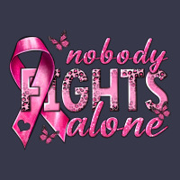 Nobody Fights Alone Cancer Long Sleeve Tee | Teevron
