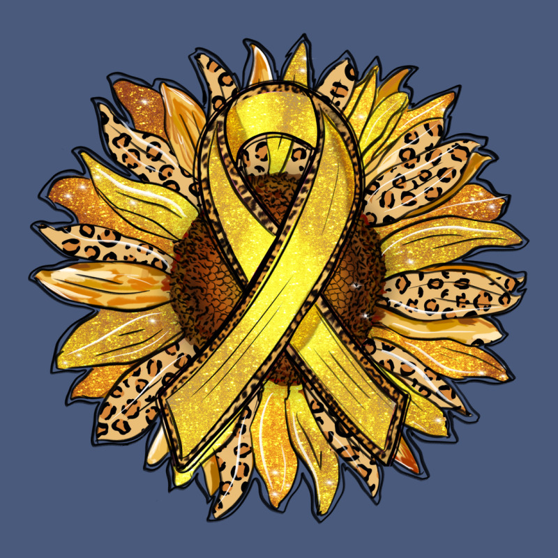 Child Cancer Awareness Sunflower Vintage Hoodie by RanaPortraitStore | Teevron