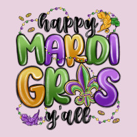 Happy Mardi Gras Y'all Ladies Tee | Teevron