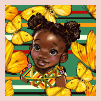 Juneteenth Afro Girl Seamless Pattern Premium Sweatshirt | Teevron