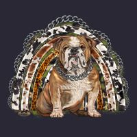English Bulldog Rainbow Vintage Tee | Teevron