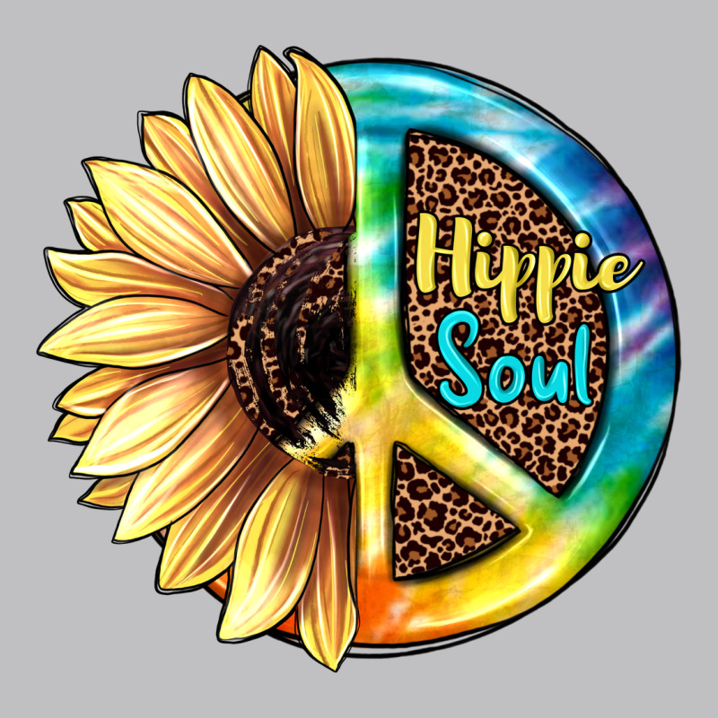 Hippie Soul With Sunflower And Leopard Background Classic Tee by JahusDesignShop | Teevron