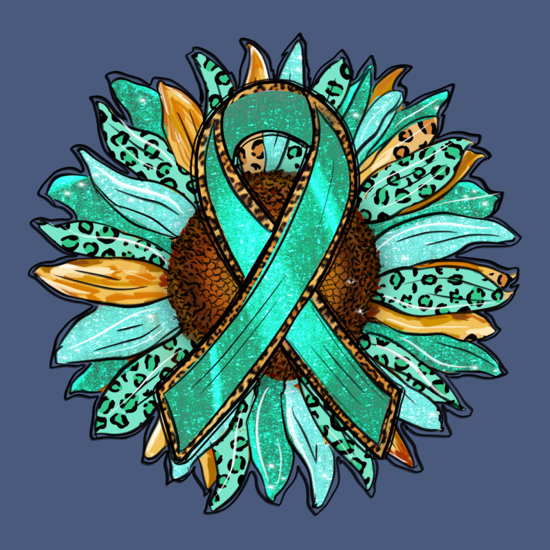 Ovarian Liver Cancer Awareness Sunflower Vintage Hoodie by RanaPortraitStore | Teevron