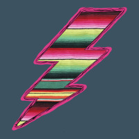 Pink Serape Lightning Urban Heavy Tee | Teevron