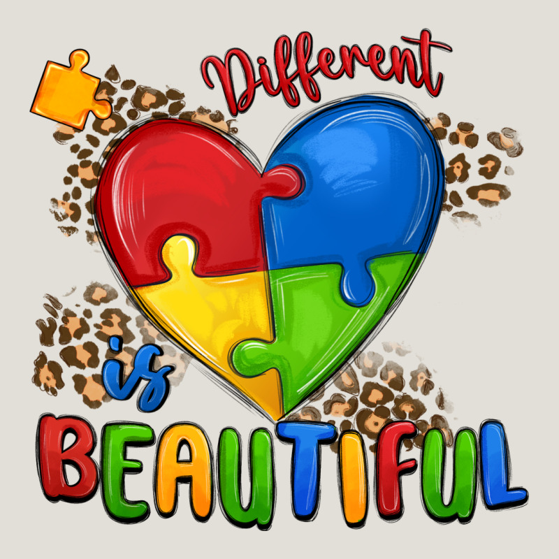 Different Is Beautiful Autism Heavy Core Tee by MaliasSmallBusiness | Teevron