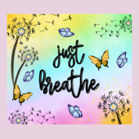 Just Breathe Ladies Tee | Teevron