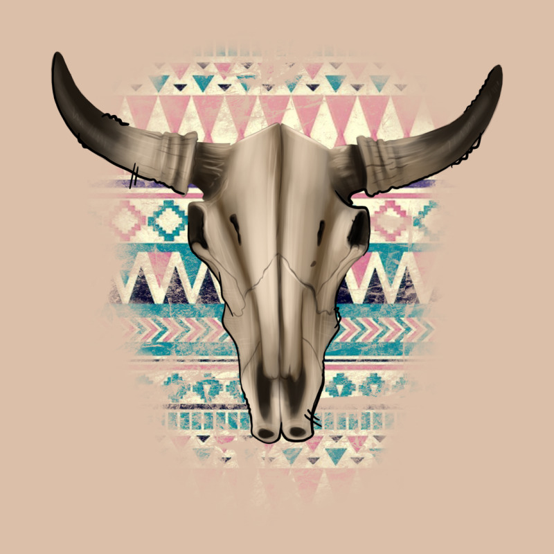 Western Aztec Bull Skull Urban Heavy Tee by Bettercallsaul | Teevron