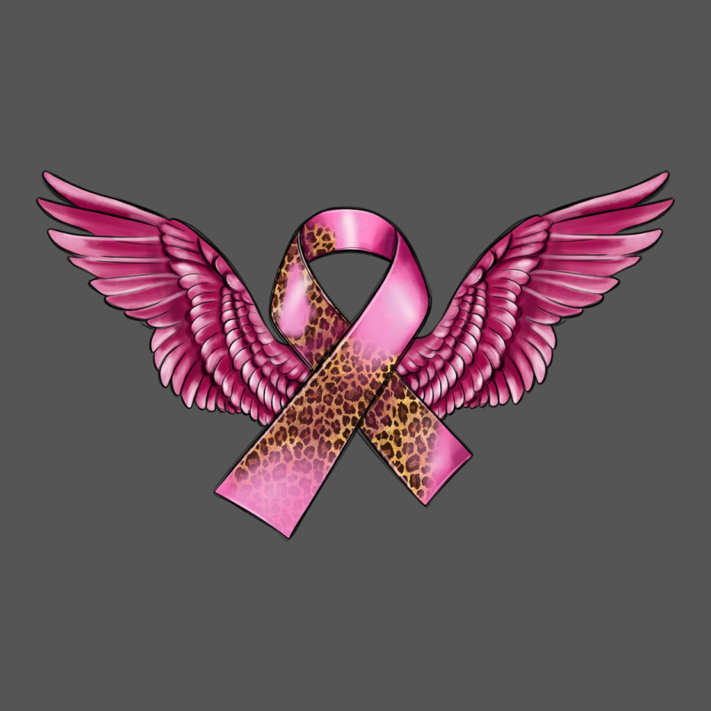 Breast Cancer Ribbon With Angel Wings Zipper Hoodie by FaDigitalArtStudio | Teevron