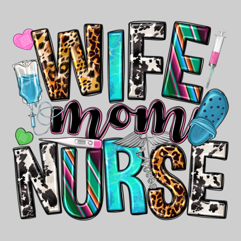 Wife Mom Nurse Premium Tee by NancyCooperArtShop | Teevron