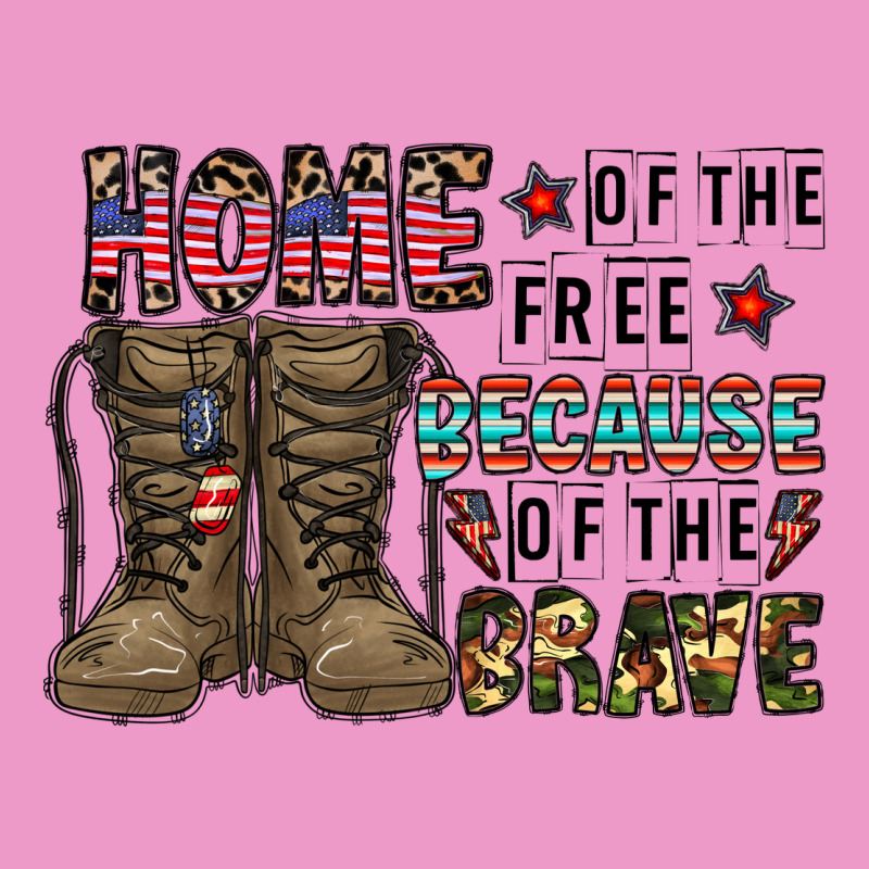 Home Of The Free Beacause Of The Brave Urban Hoodie by CowhideDigitalArt | Teevron