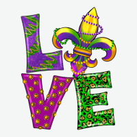 Mardi Gras Love Urban Heavy Tee | Teevron