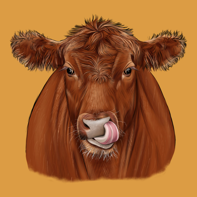 Red Angus Urban Heavy Tee by JahusDesignShop | Teevron