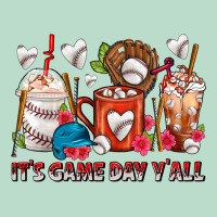 It's Game Day Y'all Baseball Coffee Cups Premium Hoodie | Teevron