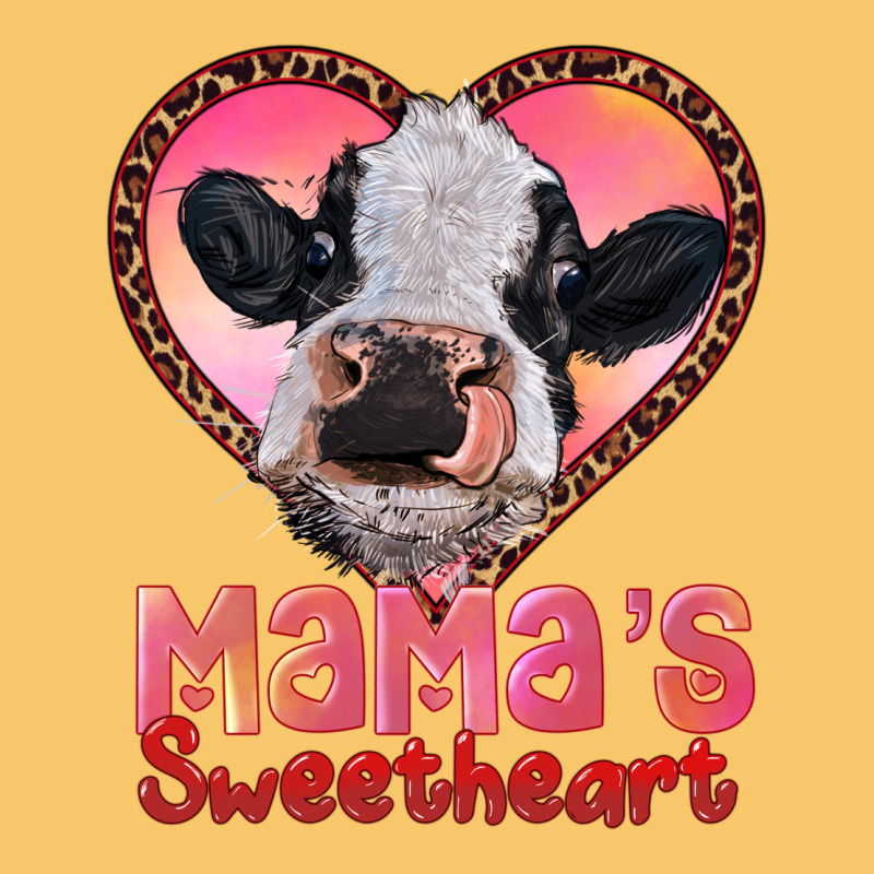 Mamas Sweetheart Baby Cow Vintage Hoodie by RanaPortraitStore | Teevron