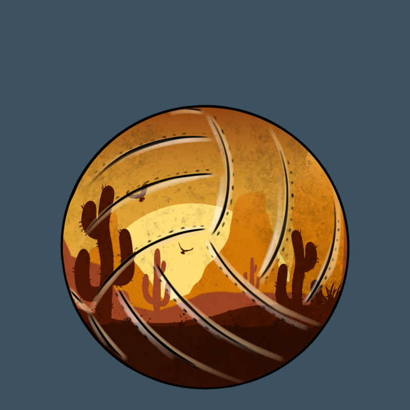 Desert Cactus Sunset Volleyball Urban Heavy Tee by Bettercallsaul | Teevron