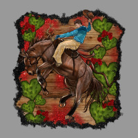 Valentines Day Cowboy Cactus Rose Vintage Hoodie | Teevron