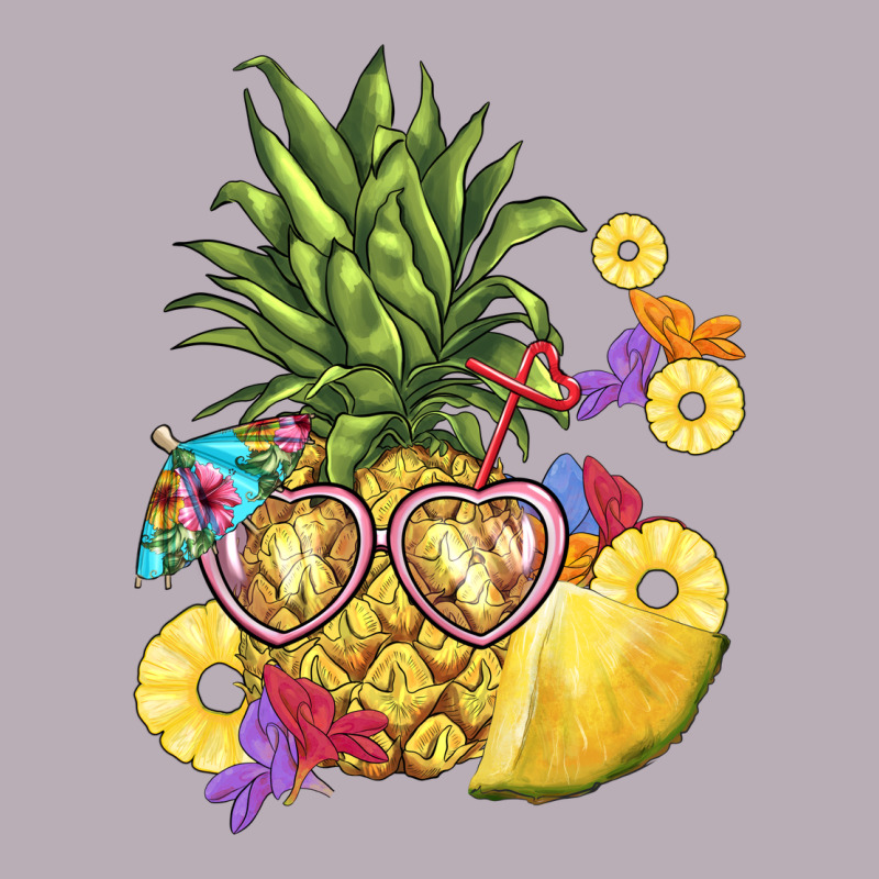 Pineapple Enjoying Vintage Tee by BarkalooDesign | Teevron
