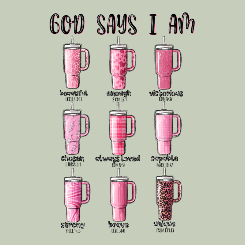 God Says I Am Bible Verse Stanley Ladies Tee by MaliasSmallBusiness | Teevron