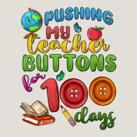 Pushing My Teacher Buttons For 100 Days Heavy Core Tee | Teevron
