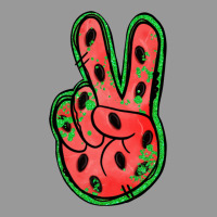 Watermelon Peace Sign Vintage Hoodie | Teevron