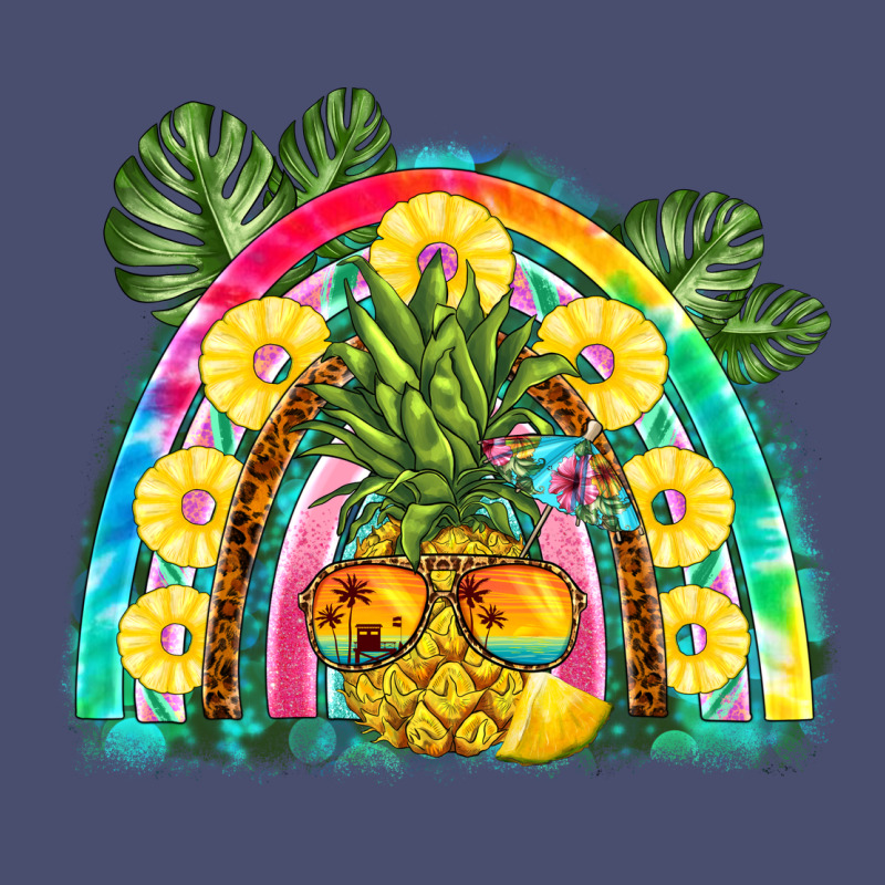 Pineapple Rainbow Vintage Tee by BarkalooDesign | Teevron